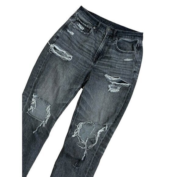 American Eagle Highest Rise‎ 90s Boyfriend Jeans Size 6 Short - Picture 2 of 7